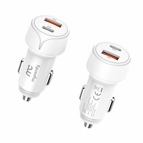 Special Deal Frenzy Online Exclusive Deal 20W Dual Output Car Charger With Type-C To Lightning Cable