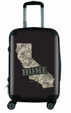 612 My Home State California 20" Carry On Travel Belt Bag