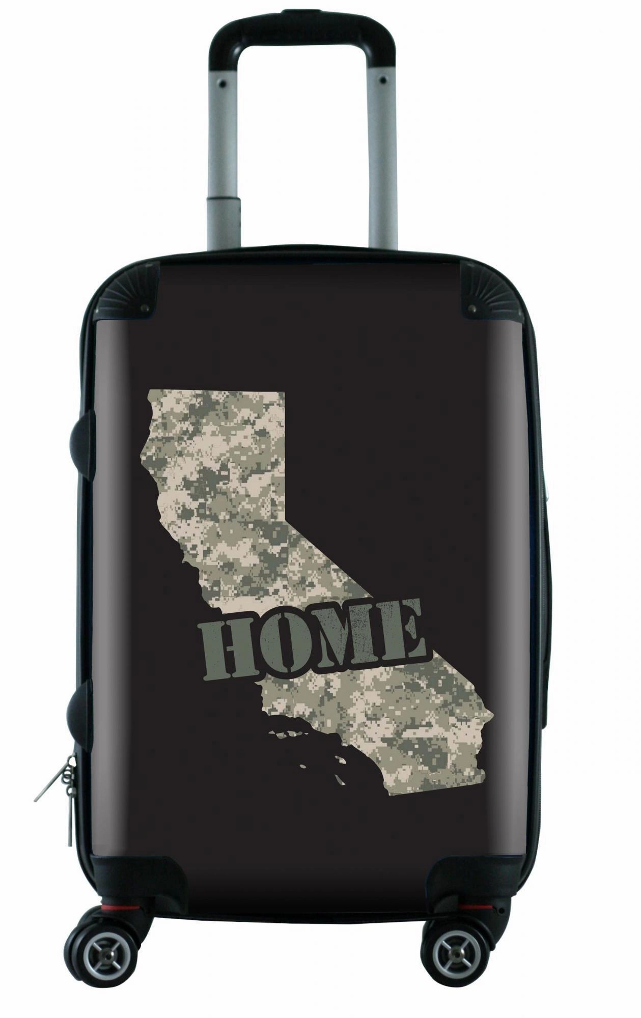 612 My Home State California 20" Carry On Travel Belt Bag
