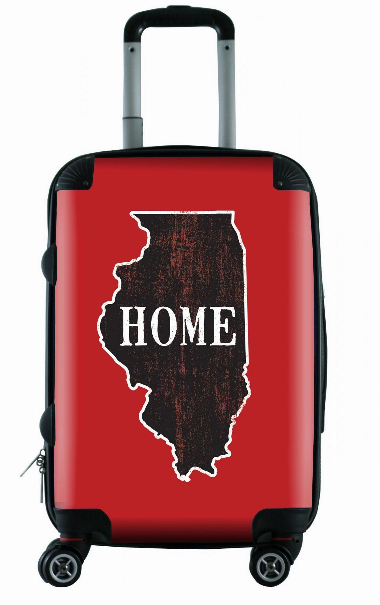 612 My Home State Illinois 20" Carry-On Luggage Divider