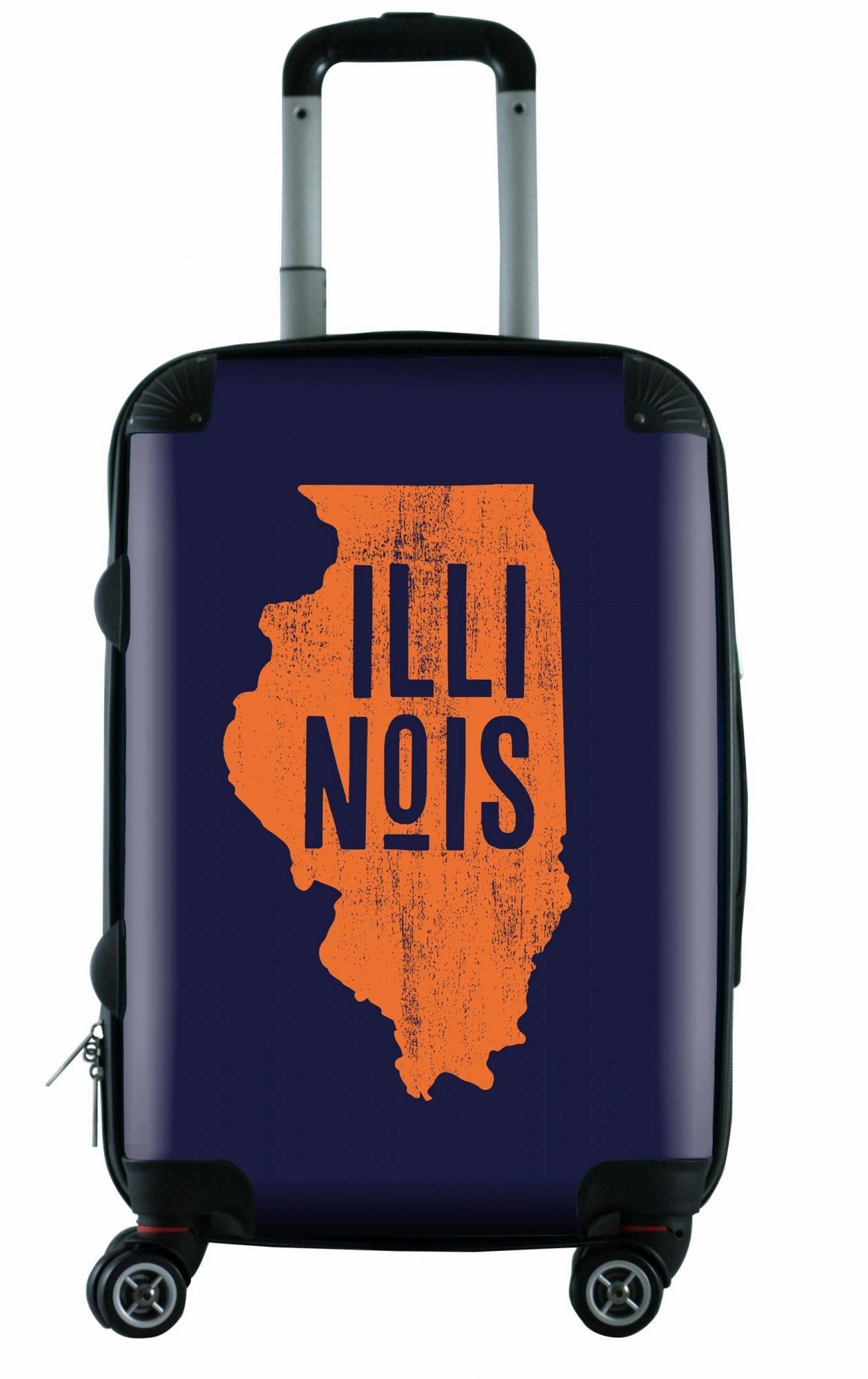 612 My Home State Illinois 20" Carry-On Lightweight Travel Bag