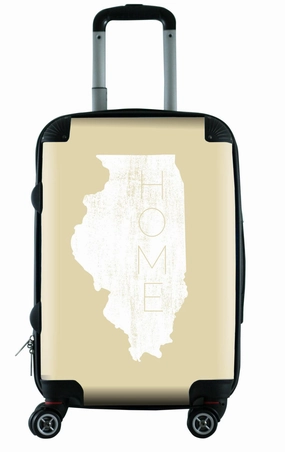 612 My Home State Illinois 20" Carry-On Travel Purse Overnight Bag