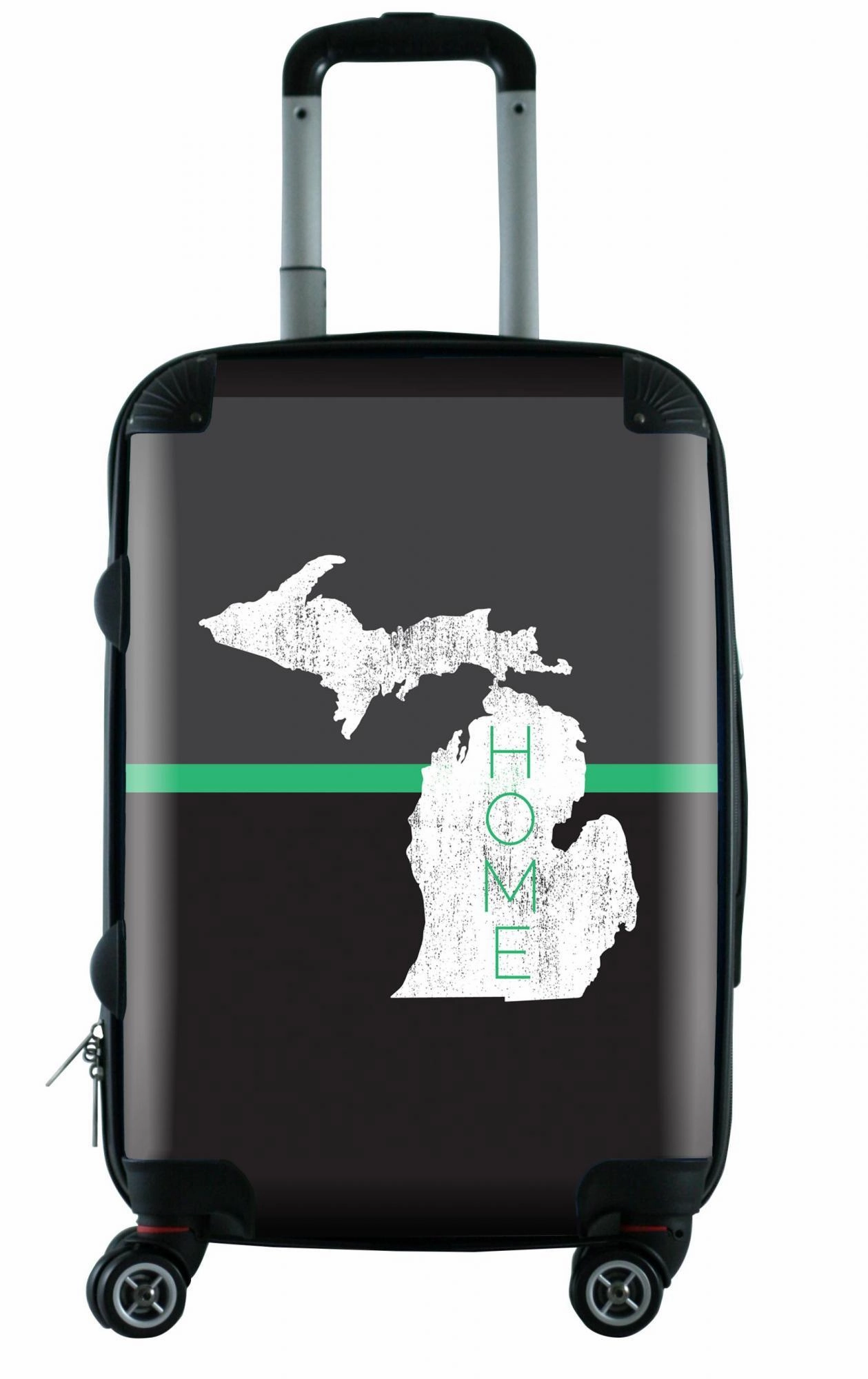 Travel Luggage Protector 612 My Home State Michigan 20" Carry-On