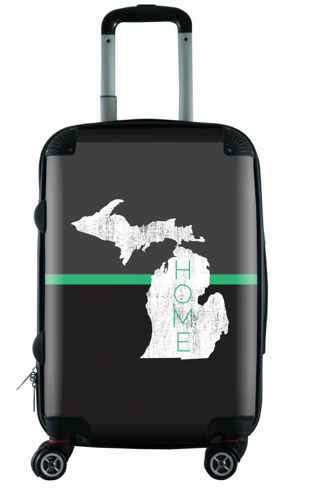 612 My Home State Michigan 20" Carry-On Compact Luggage