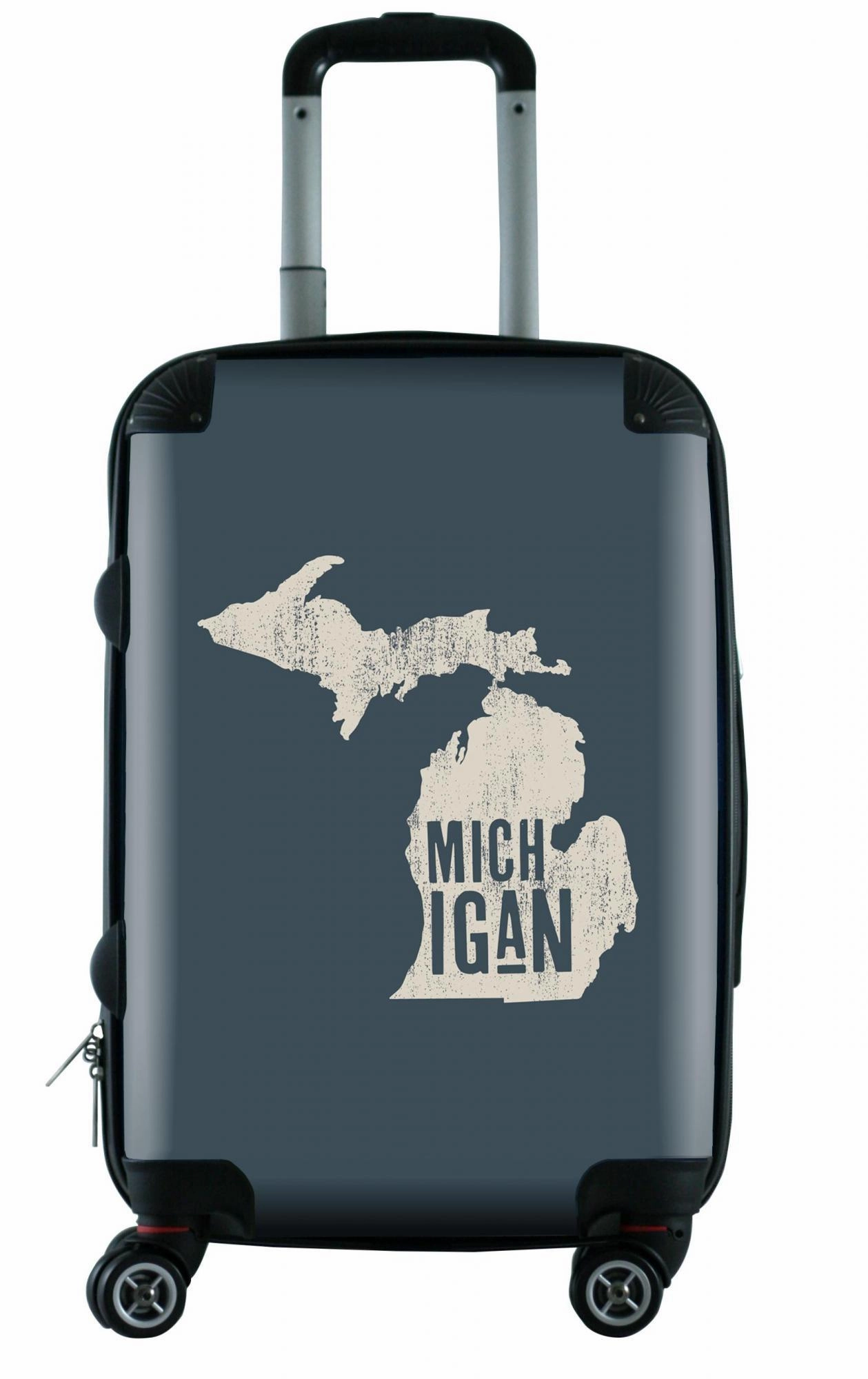 612 My Home State Michigan 20" Carry-On Travel Storage Container Travel Hygiene Kit