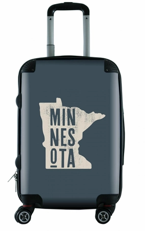612 My Home State Minnesota 20" Carry-On Compact Bag Packing Cubes