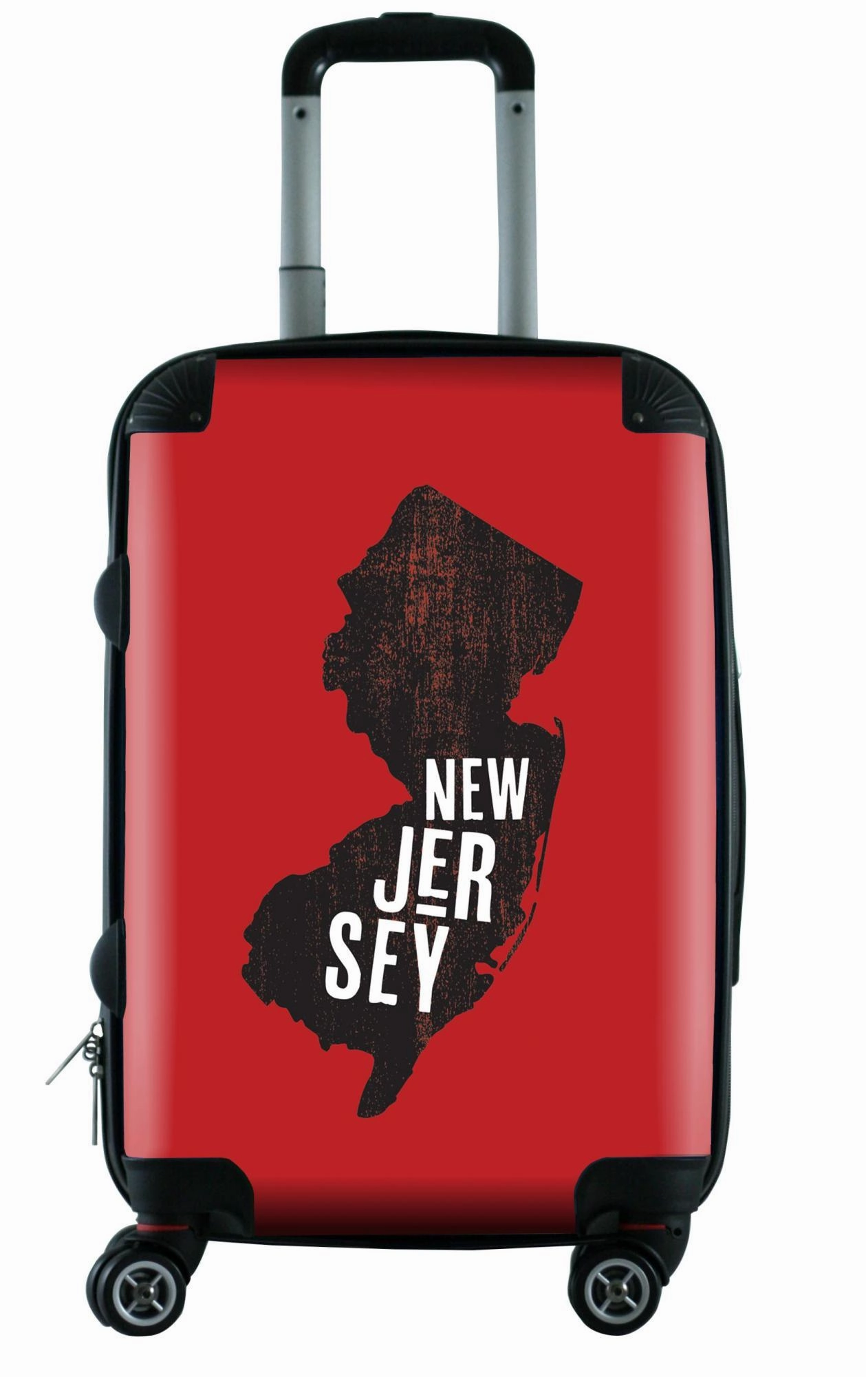 Travel Zipper Bag 612 My Home State New Jersey 20" Carry-On