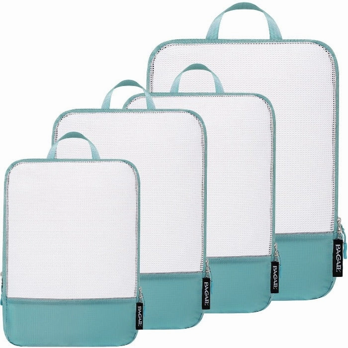 Luggage Bag 70D Ultralight Compression  Mesh Packing Cubes(4Set )