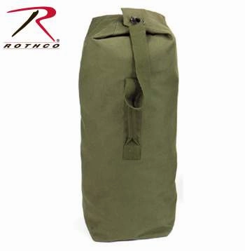[Clearance] Rothco Heavyweight Top Load Canvas Duffle Bag Functional Travel Bag Foldable Travel Bag