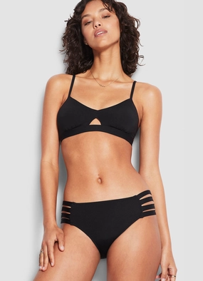 Active Multi Strap Hipster - Black affordable swimwear for women, chic swimsuits for women