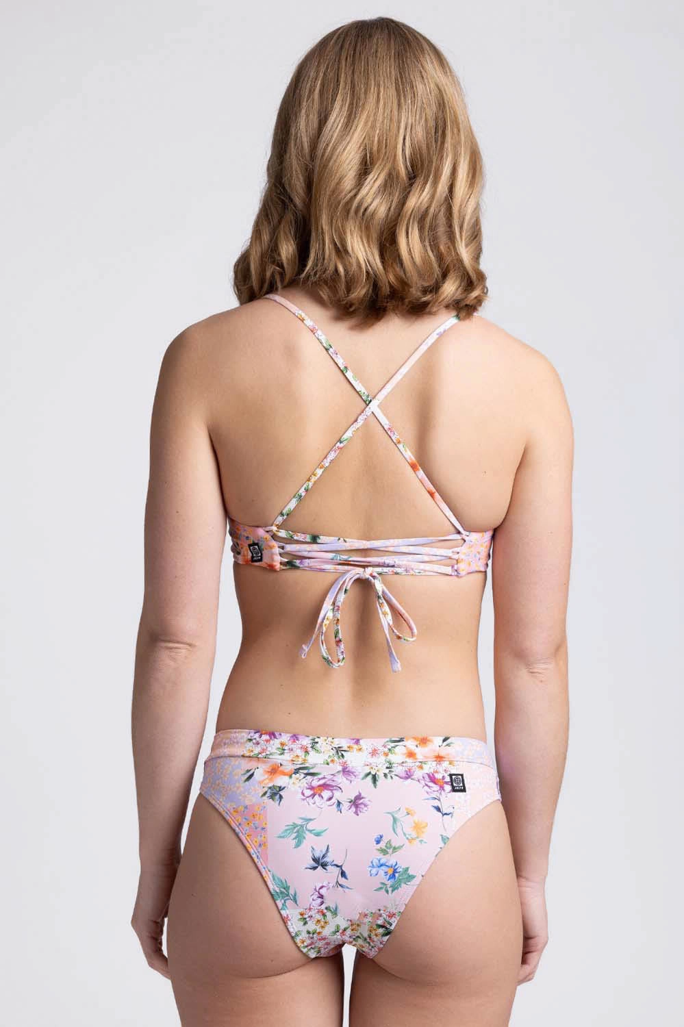 Alanna Bikini Bottom - Cottage Patch