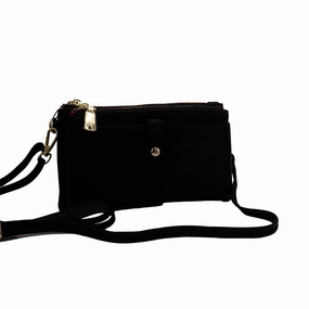 Alina'S Anti-Theft Mini Shoulder Bag Secure Money Case