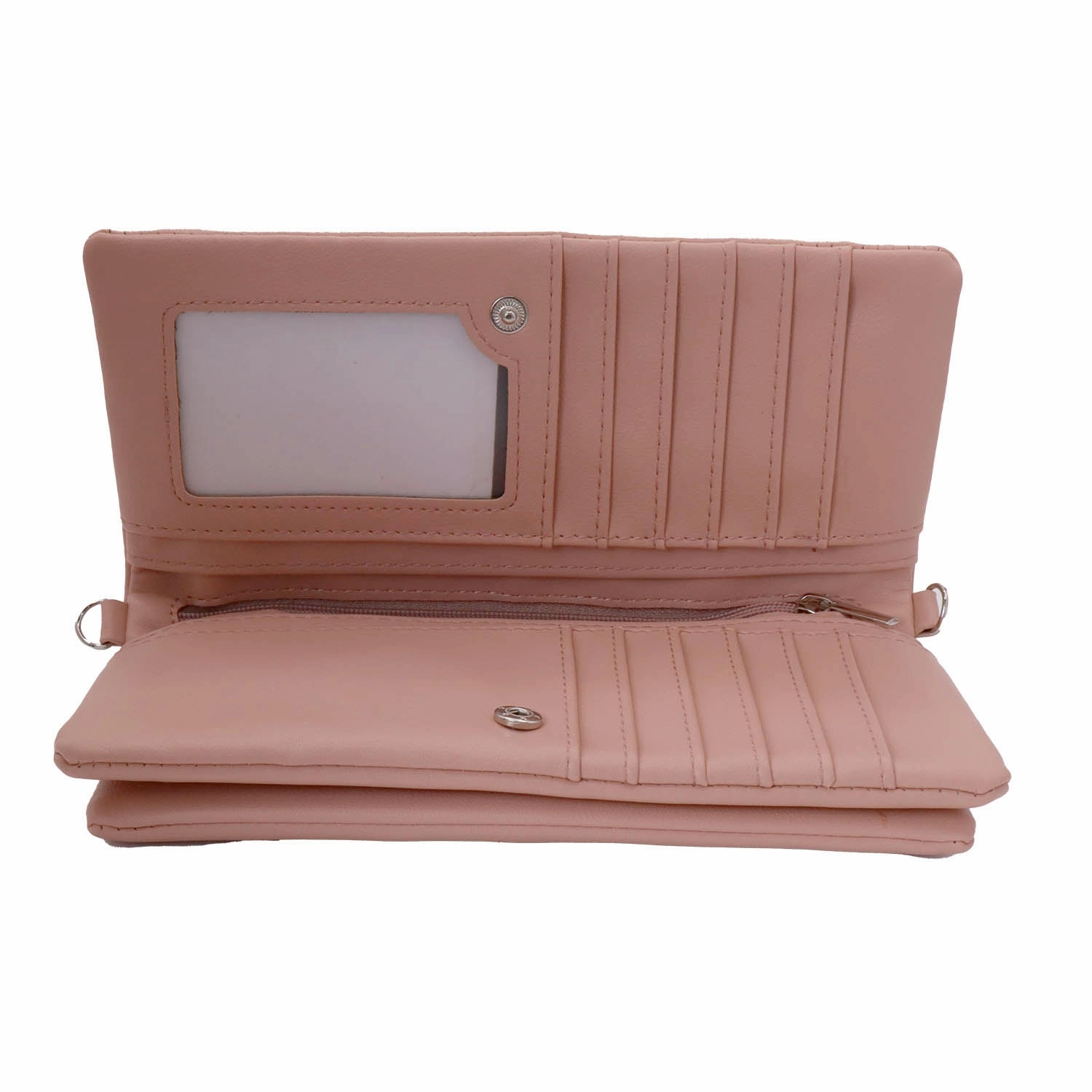 Alina'S Anti-Theft Wallet With Shoulder Strap Anti-Theft Satchel Hidden Pouch