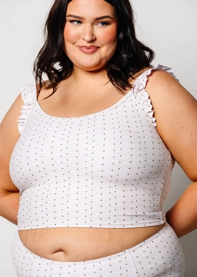 All Neutral | Flutter Top tankini swim tops, adjustable bikini tops