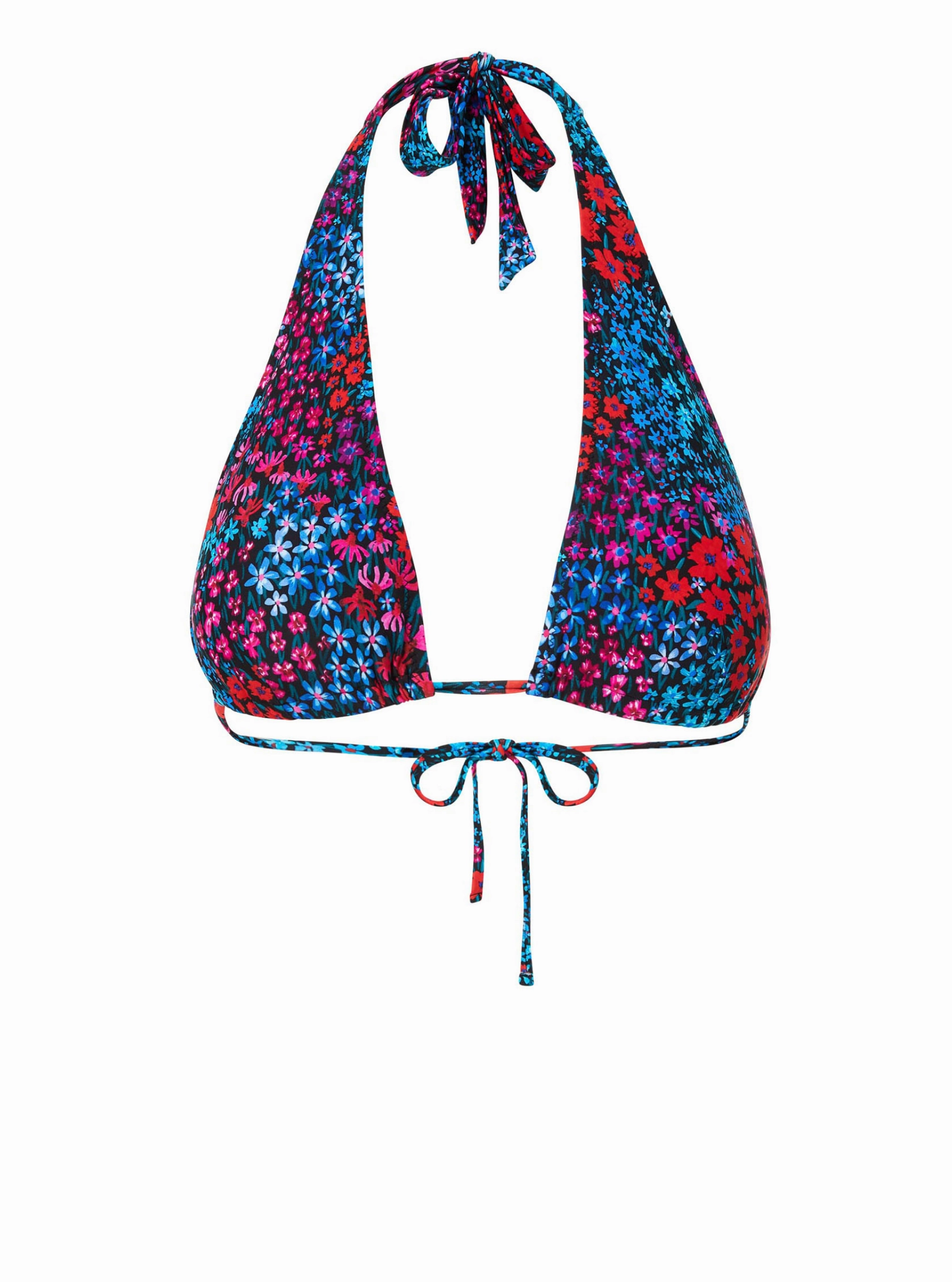 Allison Top In Bloom strapless swimwear tops, lightweight swim tops