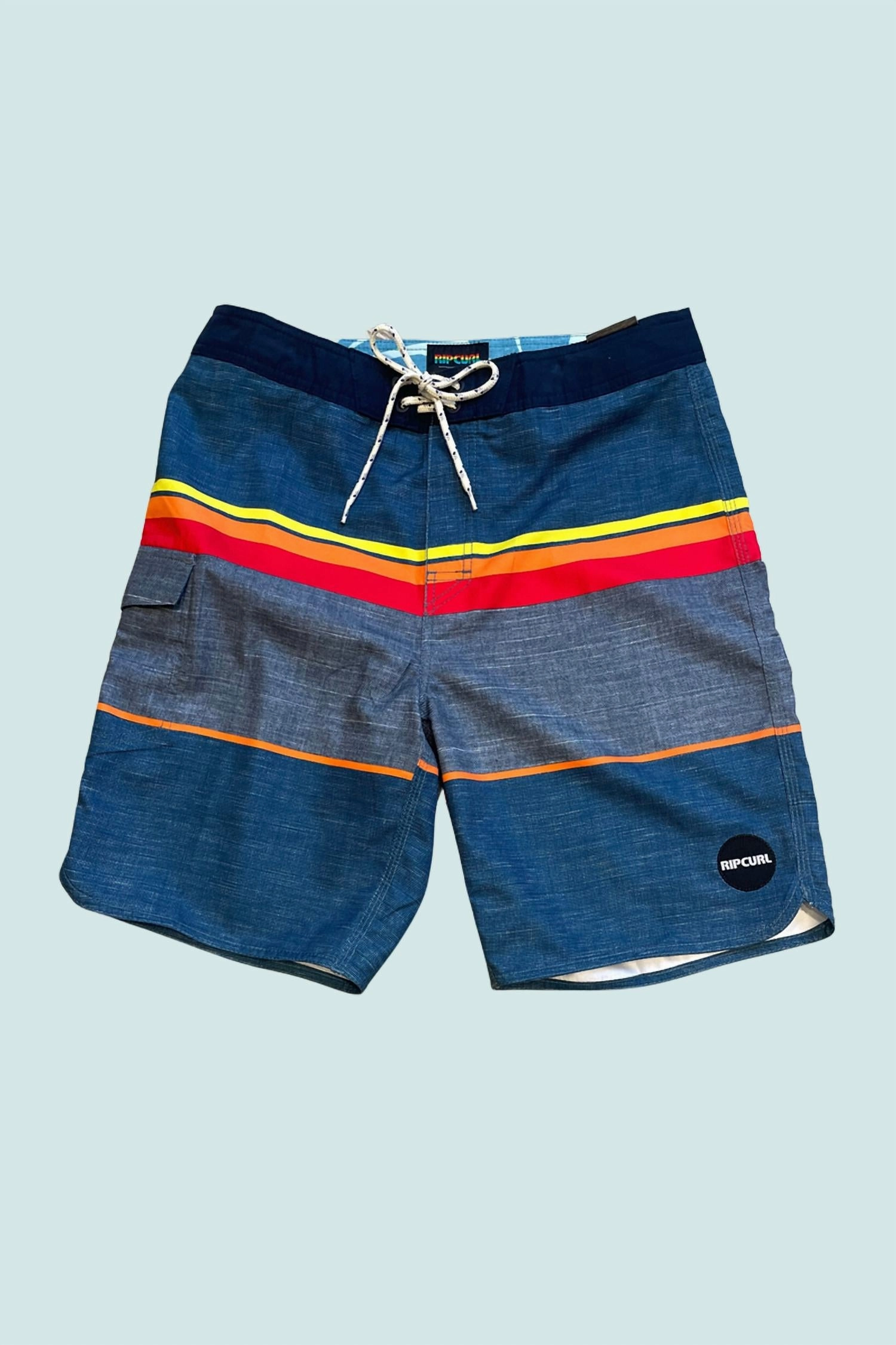 Alltime Boardies In Navy mens beach swimwear, quick dry mens swimsuits