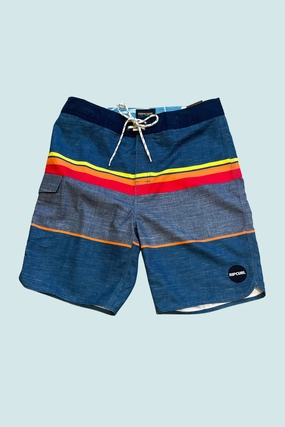 Alltime Boardies In Navy mens beach swimwear, quick dry mens swimsuits