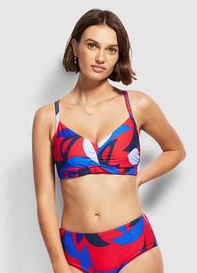 Aloha DD Bralette Bikini Top - Chilli plus size swimwear women, summer swimwear for ladies
