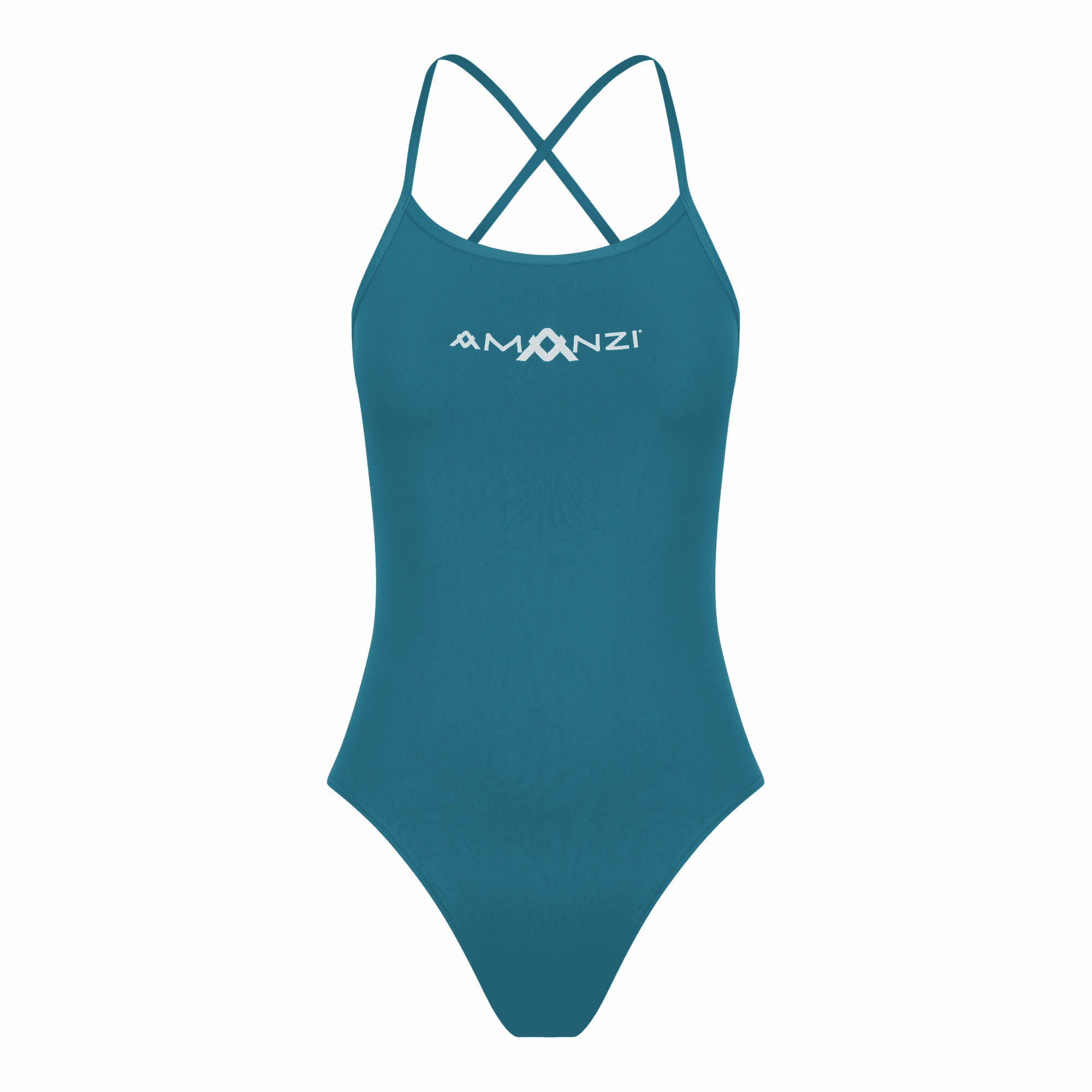 AMANZI Girls Tie-Back Swimsuit - Bermuda swim training suits women, performance one piece swimsuits