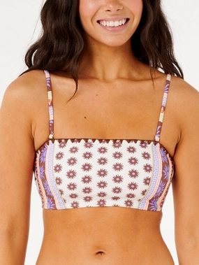 Amare D-DD Crop Bikini Top basic swimsuits for women, durable swimwear for ladies