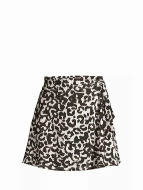 Amy Swim Skirt Mia Leopard high waist swimwear women, swimsuit for women beachwear