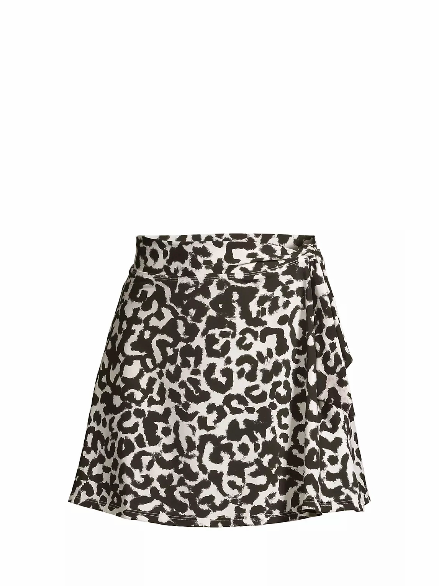 Amy Swim Skirt Mia Leopard fashionable beach swimwear, modern womens bikinis