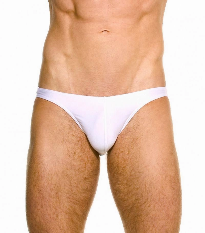 Andre Swim Micro Brief White affordable men's swimwear, summer swimwear for men
