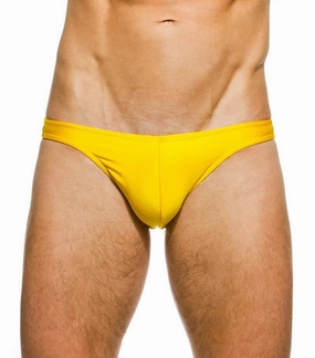 Andre Swim Micro Brief Yellow affordable men's swimwear, summer swimwear for men