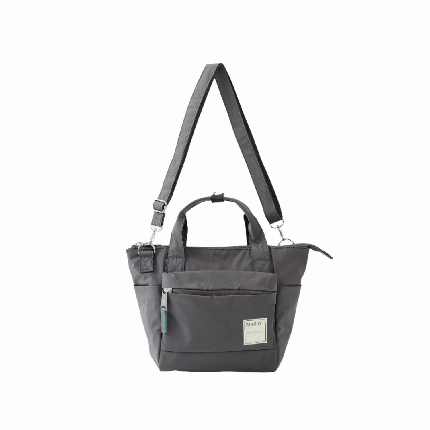 Anello Circle 2Way Mini Tote Bag Travel Kit Bag Versatile Travel Bag