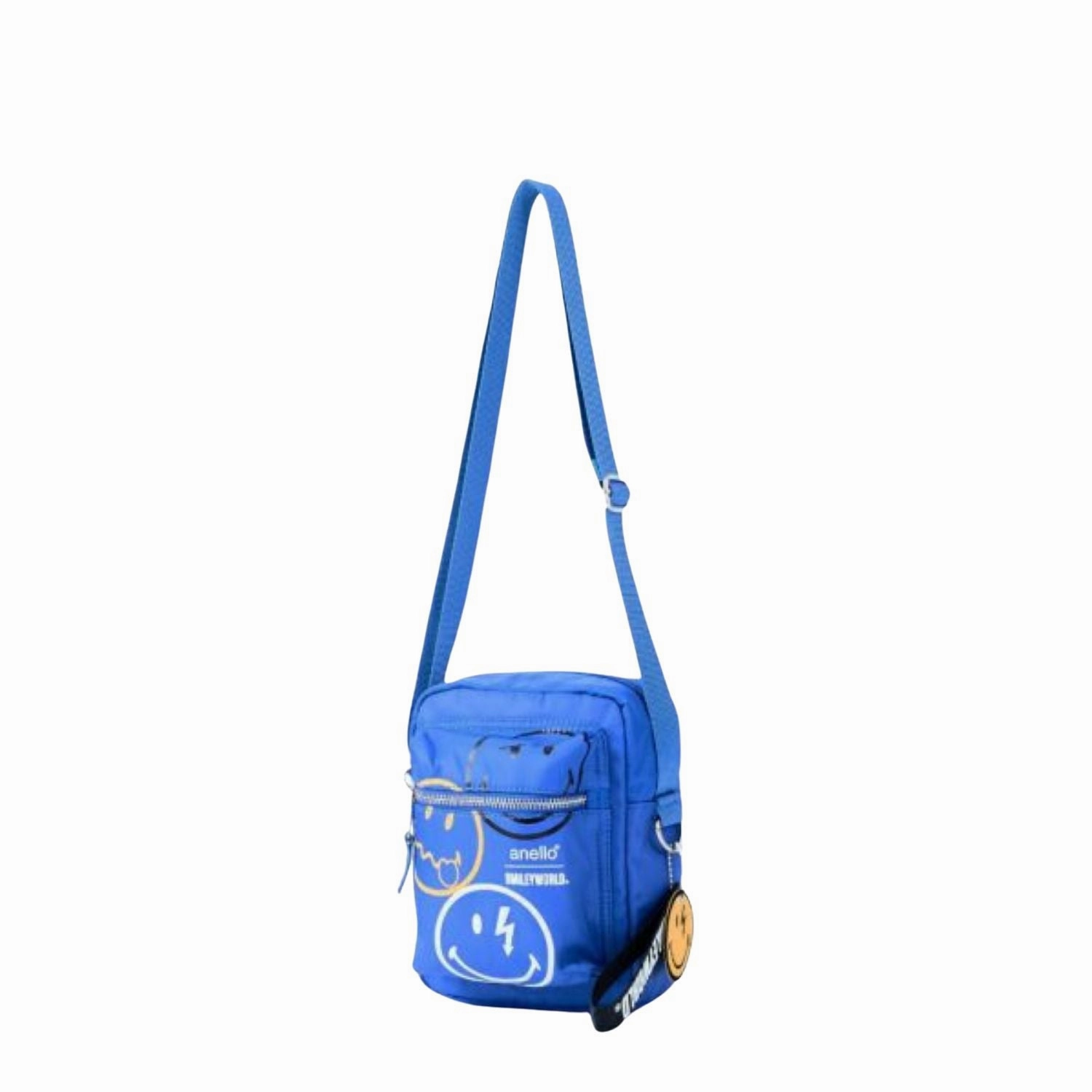 Vacation Bag Deluxe Travel Bag Anello Smileyworld Charm Mini Shoulder Bag