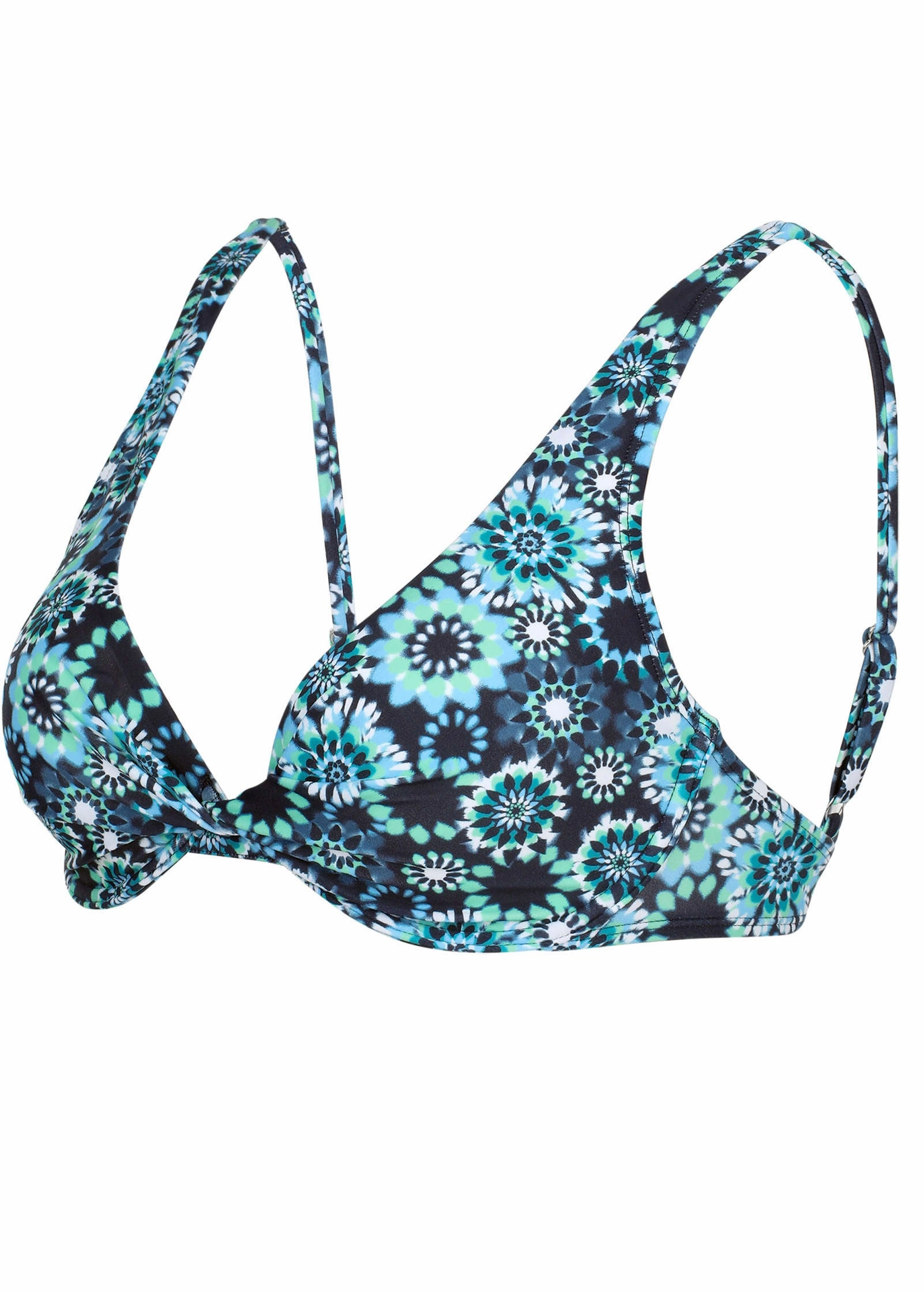 Antigua Twist Underwire Top - Cool Kaleidoscope