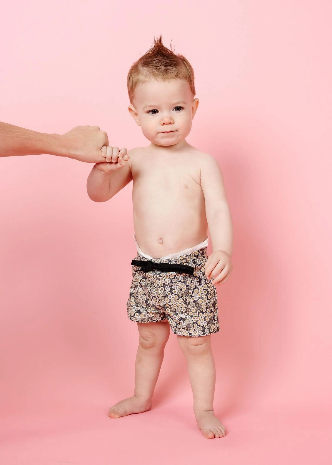 Antique Daisy | Baby Euro Shorts