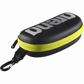 Arena Goggle Case - Yellow anti fog swim goggles, swim training goggles