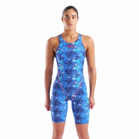Arena Powerskin ST NEXT Womens Kneeskin Limited Edition - Splashy/Multi performance swimwear for women, athletic swimsuits