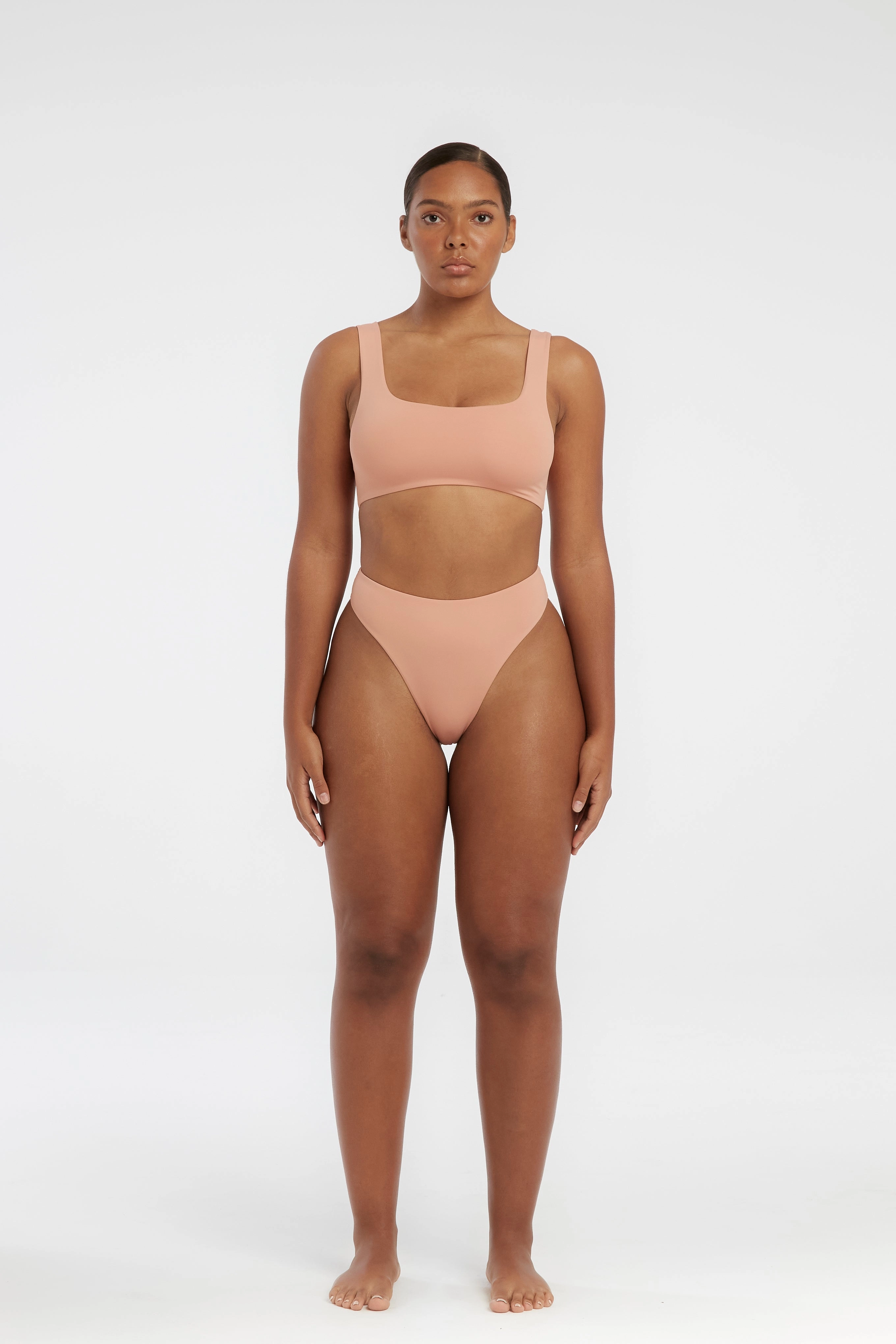 Aria Top - Rosewater soft fabric swimwear women, resort swimwear for ladies