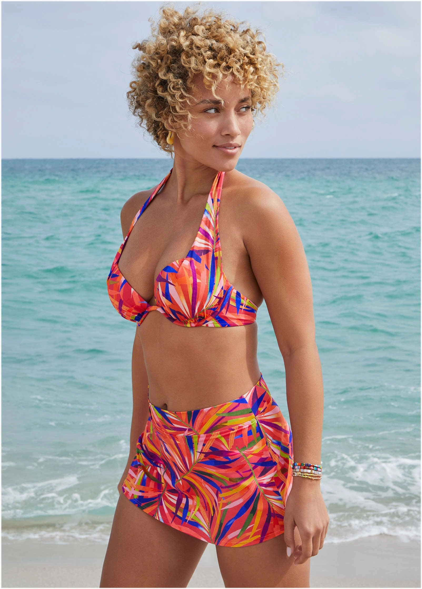 Aruba Swim Skirt - Tropical Jungle