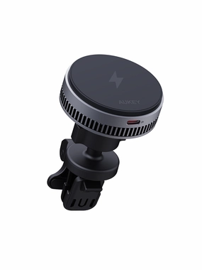 Aukey Hd-Mc13A Magfusion Dash Pro Qi2 Active Cooling Wireless Charging Phone Mount Hot Sale Alert Trending Now Offer