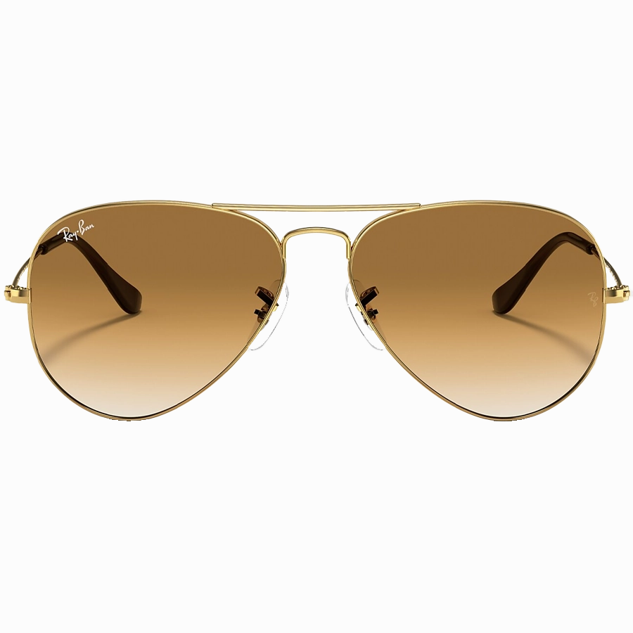 Instant Savings Deal Aviator Polished Gold/Gradient Brown