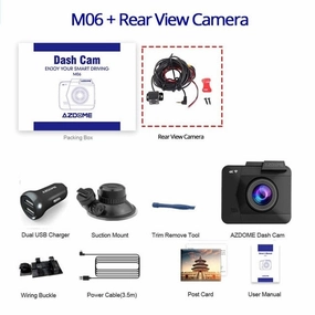 Azdome M06 4K Dash Cam With Built In Gps Hot Pick Online Instant Savings Deal