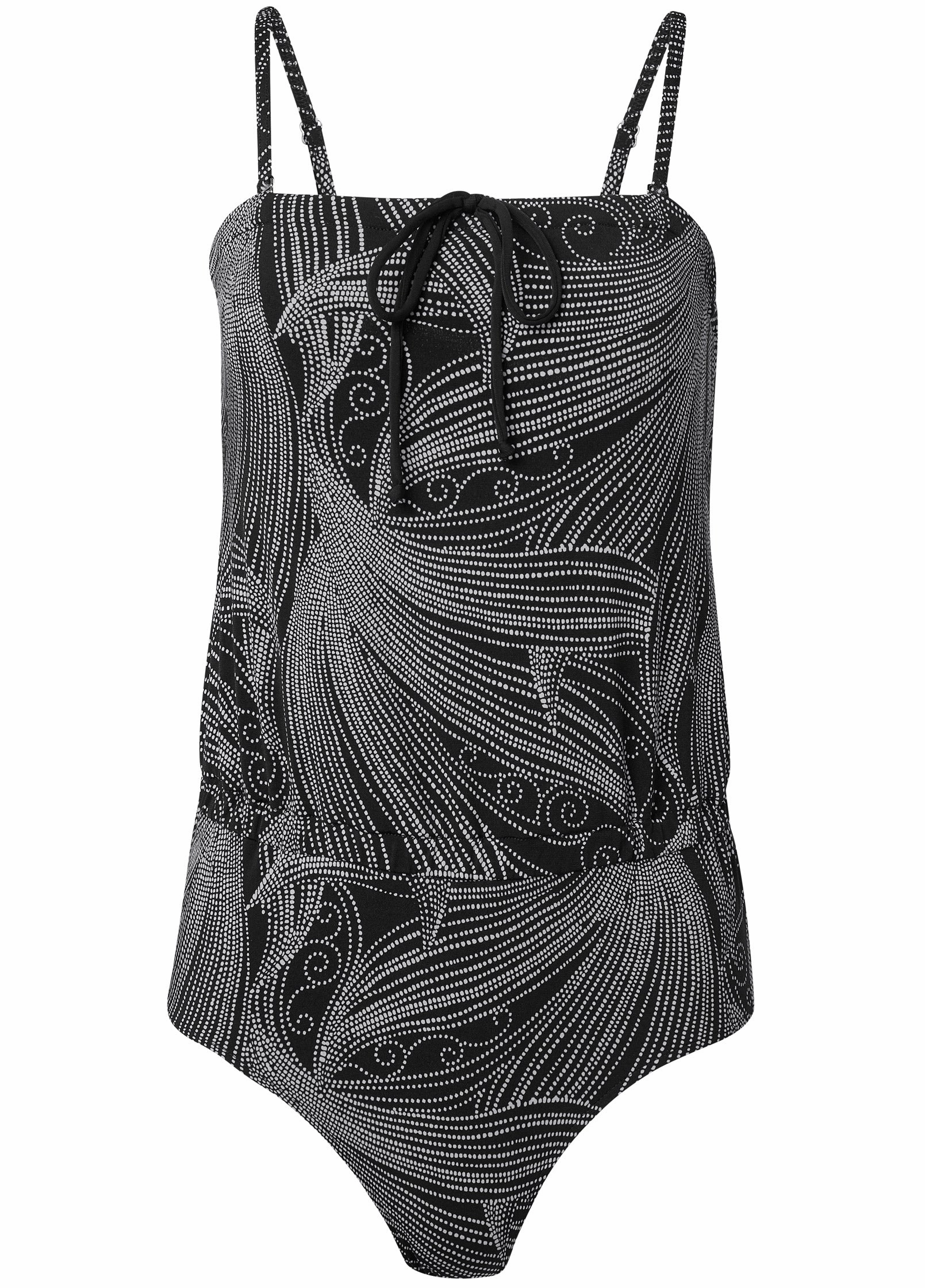 Bandeau Blouson One-Piece - Glamour Girl