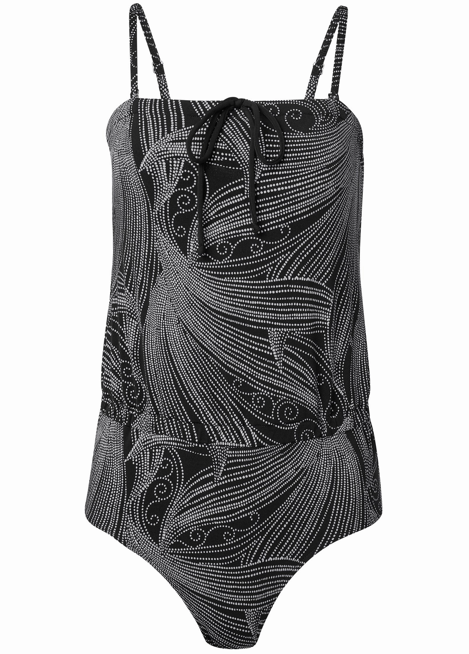 Bandeau Blouson One-Piece - Glamour Girl