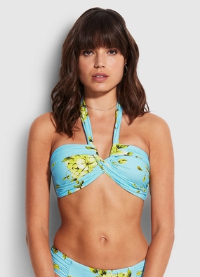 Bandeau Bra - Sky push up bikinis women, sporty womens bikini sets