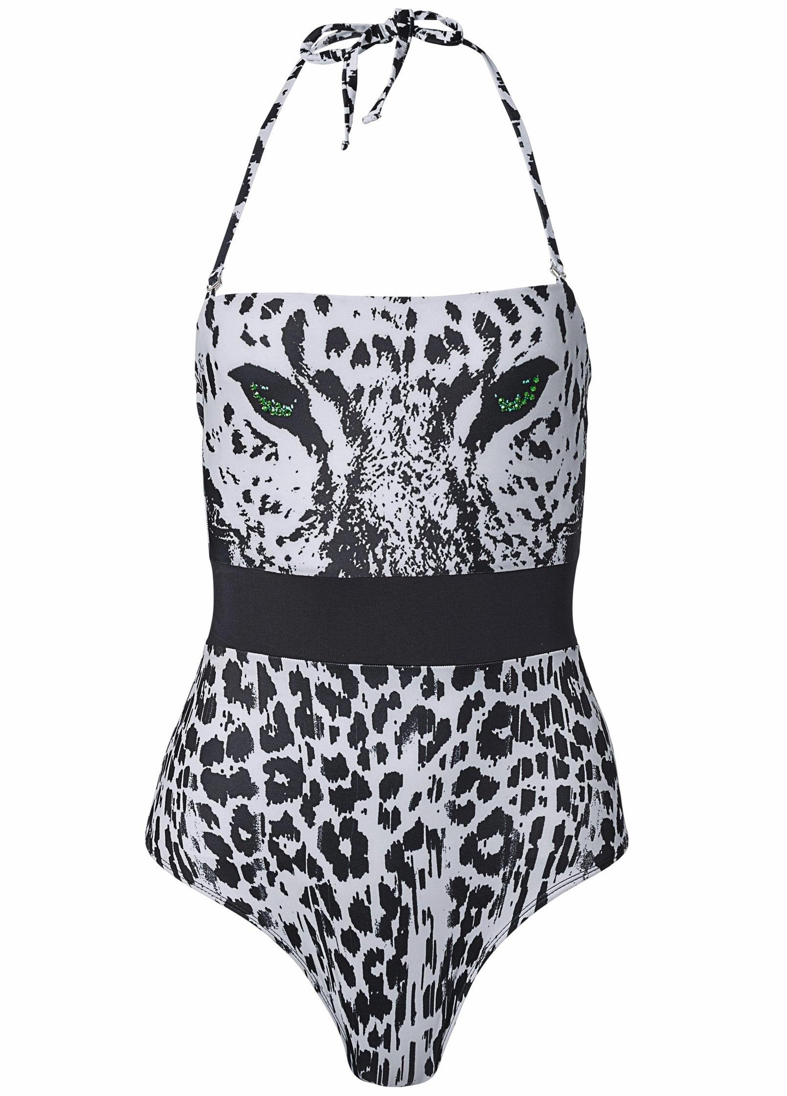 Bandeau One-Piece - Alluring Leopard