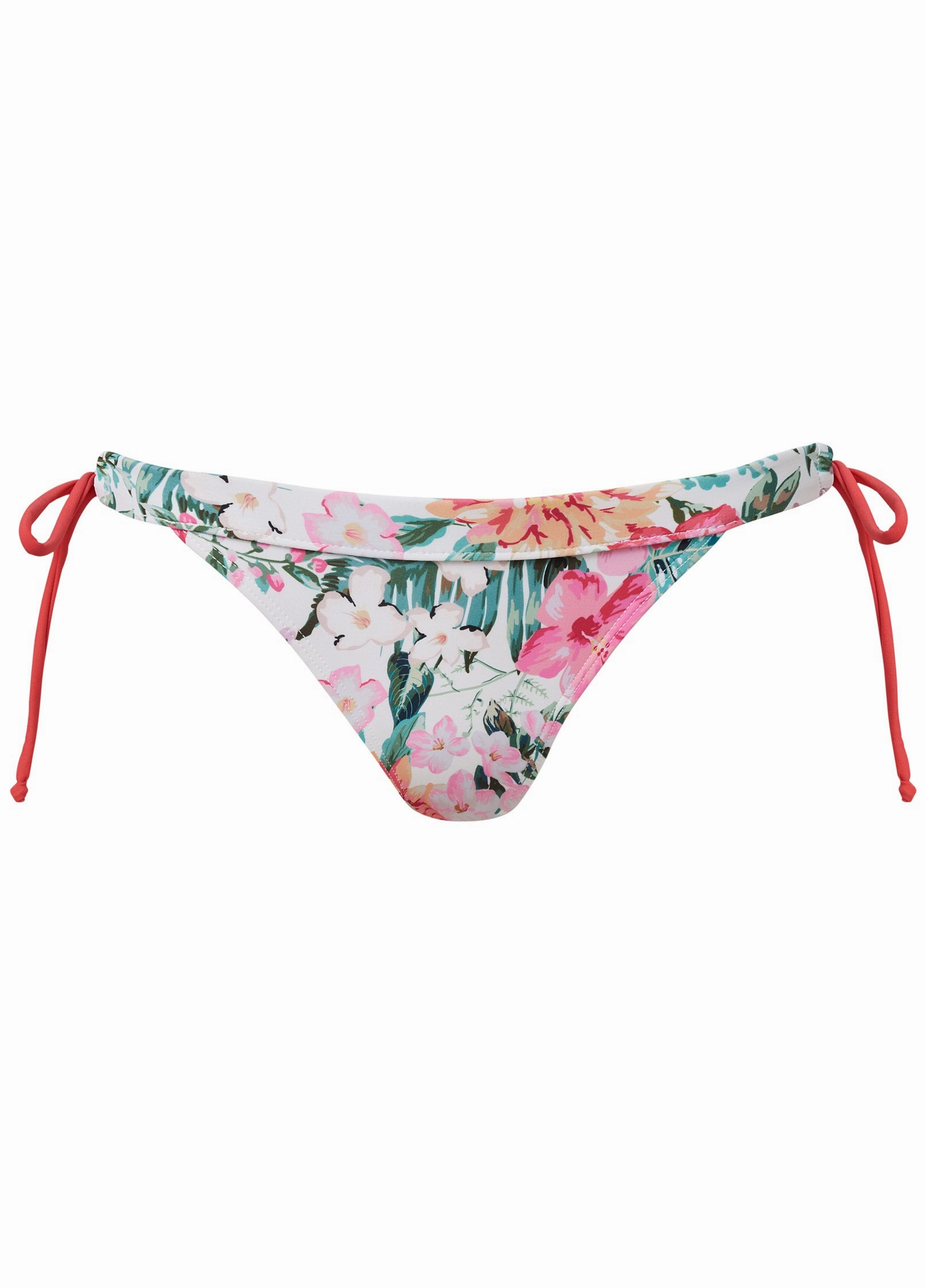 Banded Tie-Side Low-Rise Bottom - Soft Florals
