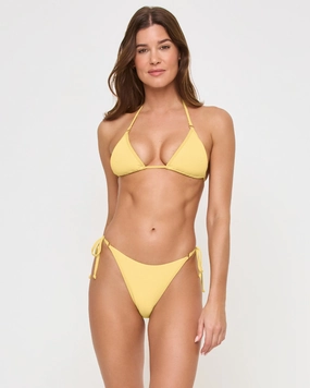Banning Bikini Top - Daisy halter swim tops, wireless bikini tops
