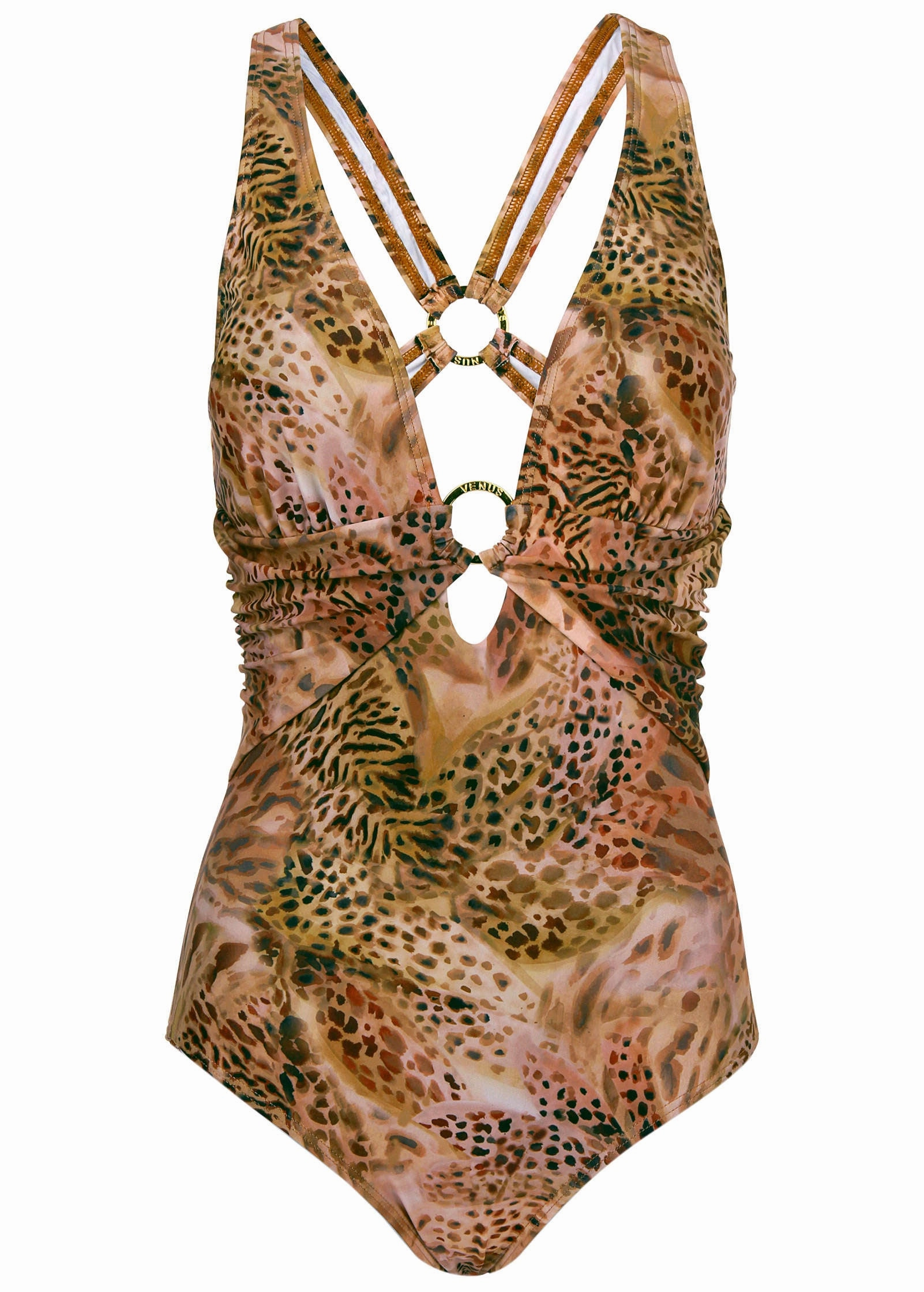 Barbados One-Piece - Leopard Lillies Small