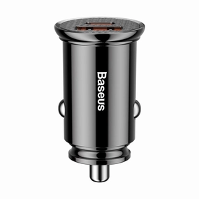 Baseus Circular Plastic Car Charger | Pps | Usb A C 2-In-1 30W Car Charger (Ccall-Ys01) Limited Edition Offer Flash Offer Today