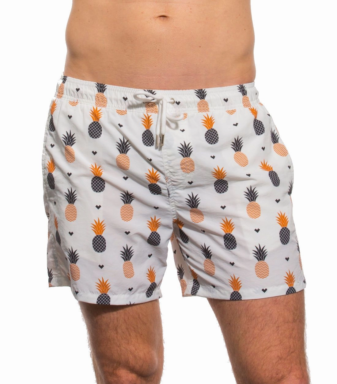 Beach Board Shorts Pineapple affordable men's swimwear, summer swimwear for men