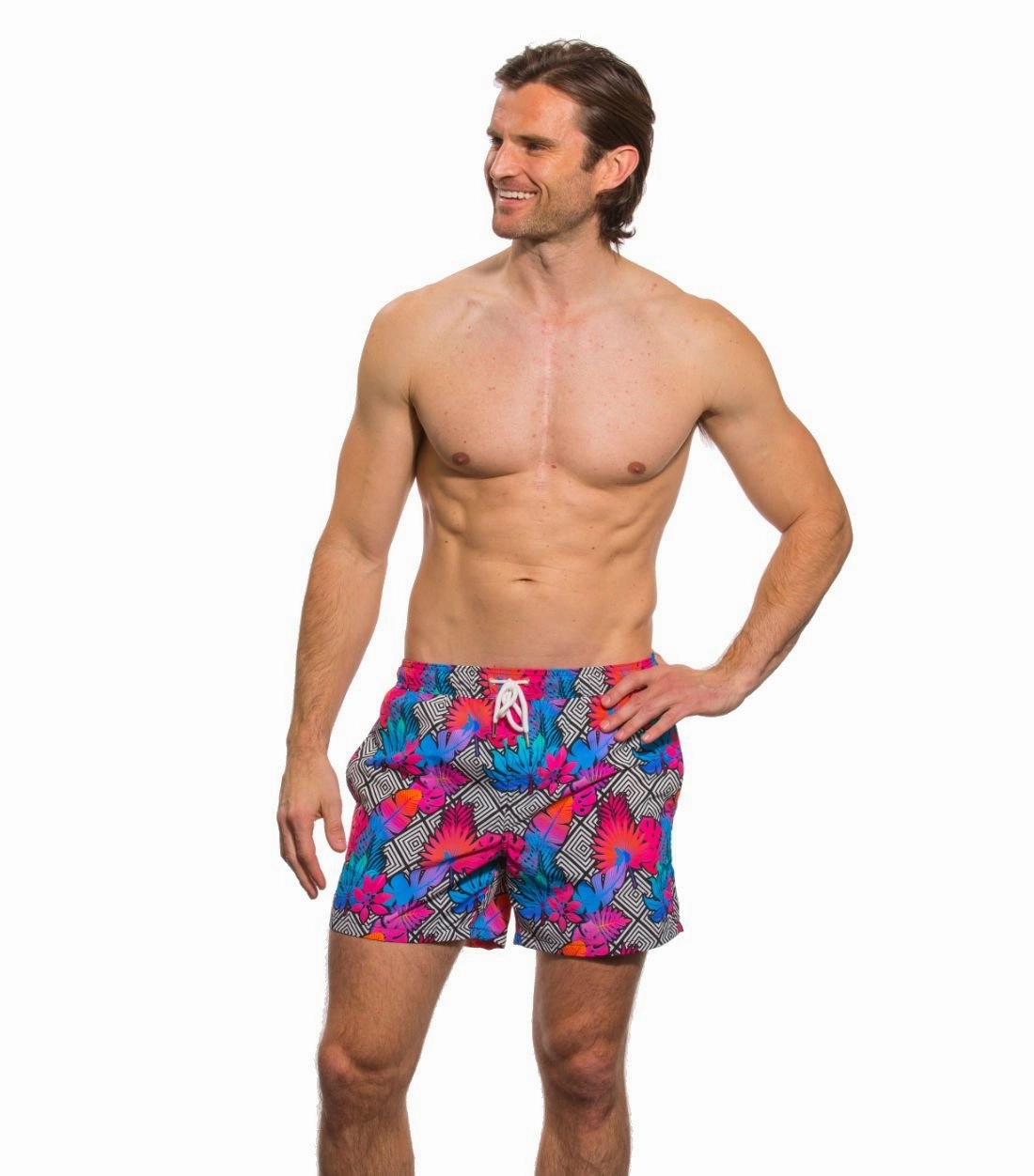 Beach Board Shorts Tropic