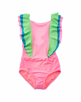 Beach Lingo Rue One-Piece cute swimsuits for teen girls, modest teen swimwear